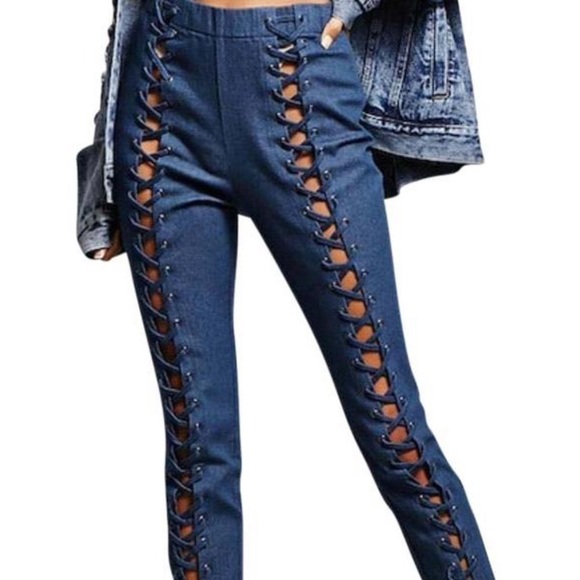 lace up jeans forever 21